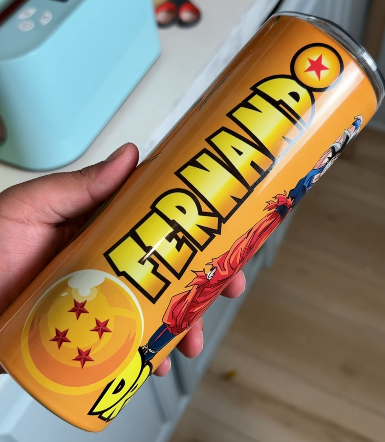 Tumbler Saiyajin Personalizado