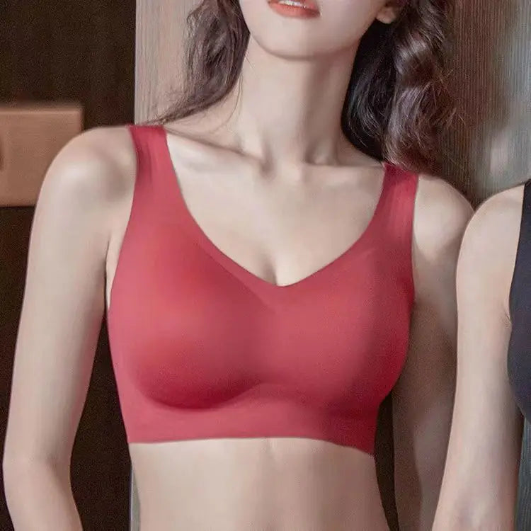 Seamless Sports Bra for Large Bust, No Underwire
