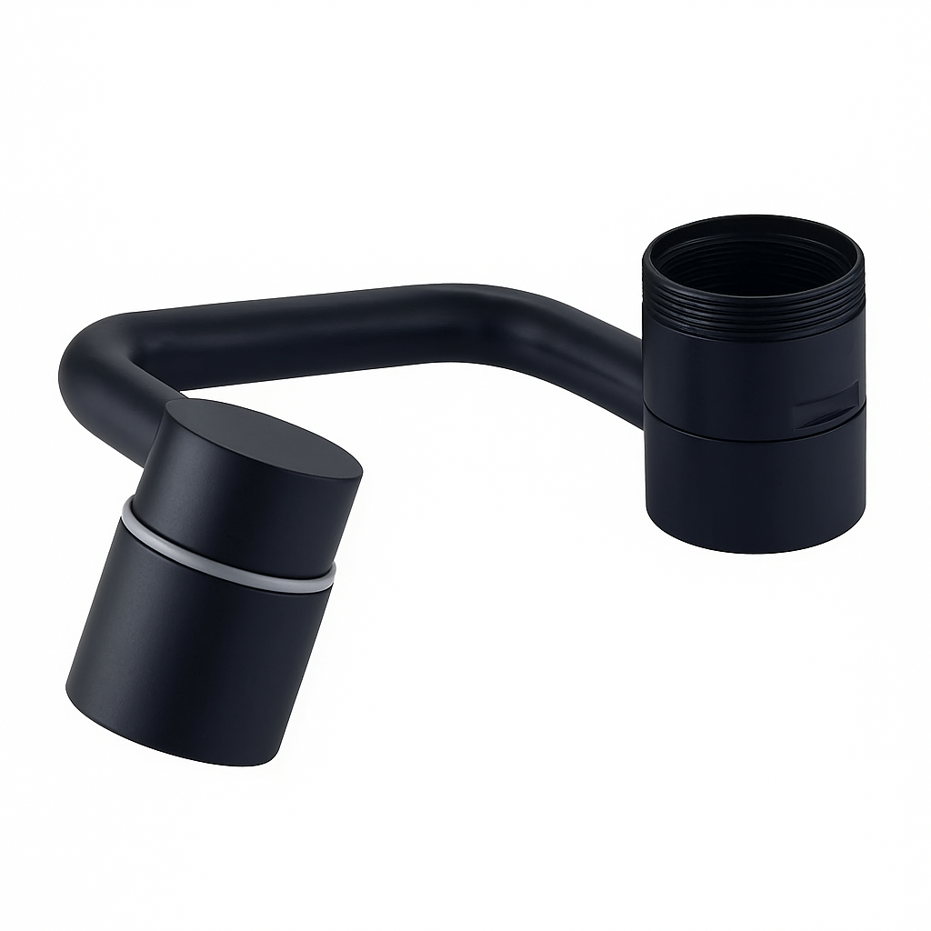 360° Rotating Faucet Extender – Stainless Steel