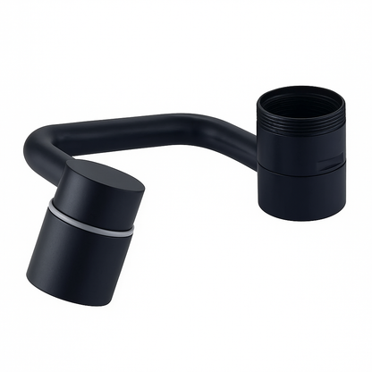 360° Rotating Faucet Extender – Stainless Steel