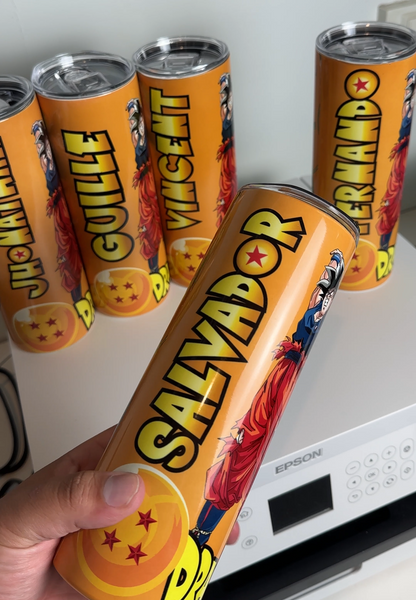 Tumbler Saiyajin Personalizado