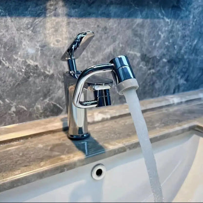 360° Rotating Faucet Extender – Stainless Steel