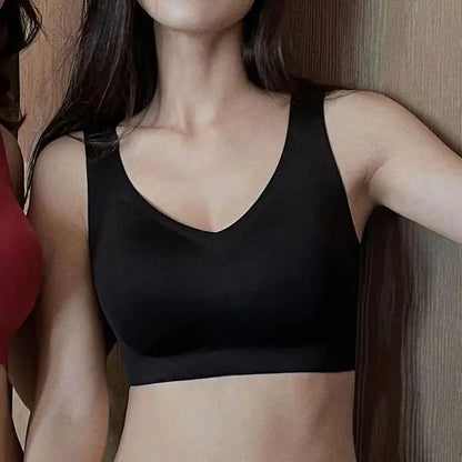 Seamless Sports Bra for Large Bust, No Underwire